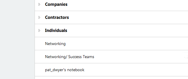 Evernote Notebooks