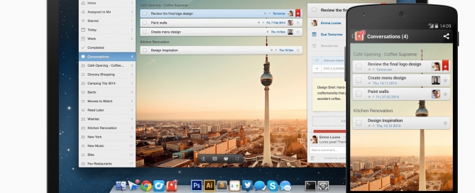 Wunderlist goal and task management