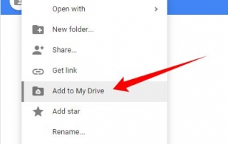 Shared Google Files