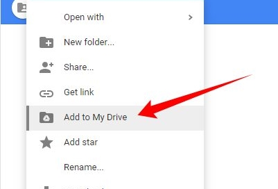 Shared Google Files